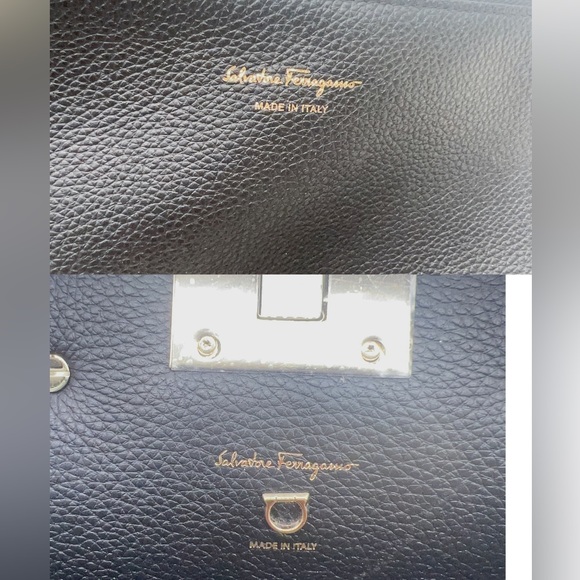 Salvatore Ferragamo  Small The Studio Leather Top Handle Bag - Picture 15 of 17